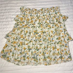 Floral skirt